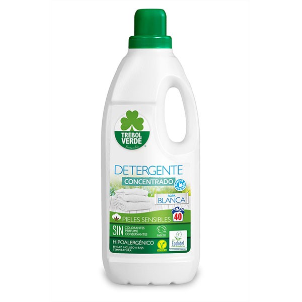 Detergente ecológico concentrado ropa blanca 2 litros