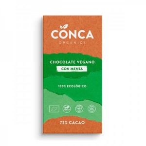 Chocolate vegano con menta