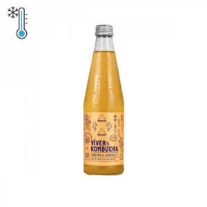 Kombucha Original bio (jengibre y cúrcuma) 330ml