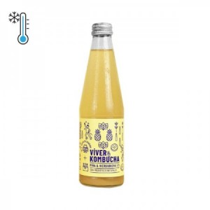 Kombucha Tropial (piña y hierbabuena) bio 330ml