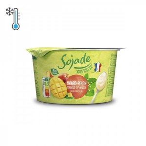 Postre de soja con mango y melocotón bio 150gr