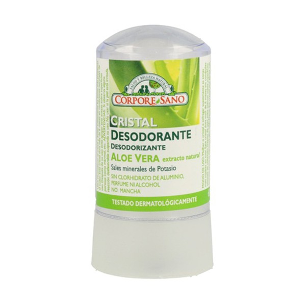 Desodorante mineral con aloe vera 60gr