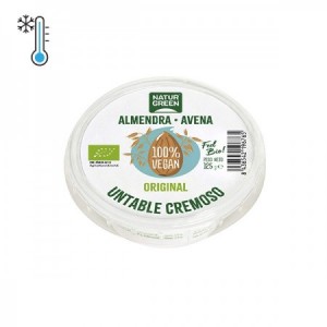 Cremoso de almendra y avena original bio 125gr