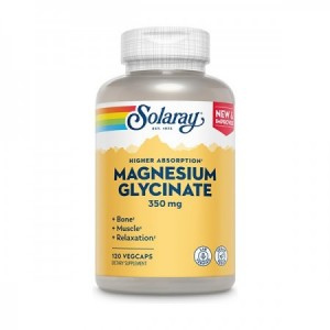 Glicinato de magnesio 350mg 120 cápsulas