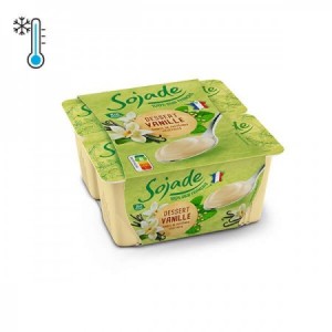Postre de soja y vainilla bio 4x100gr