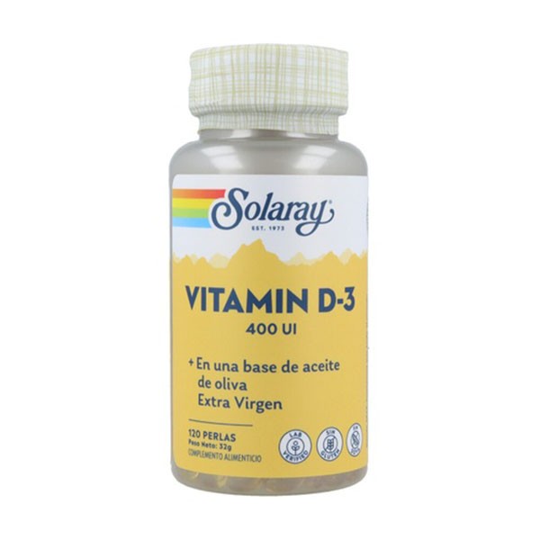Vitamina D3 400 UI 120 cápsulas