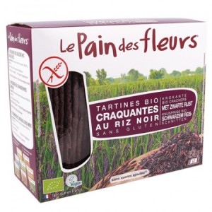 Tostadas de arroz negro bio 150 gr.