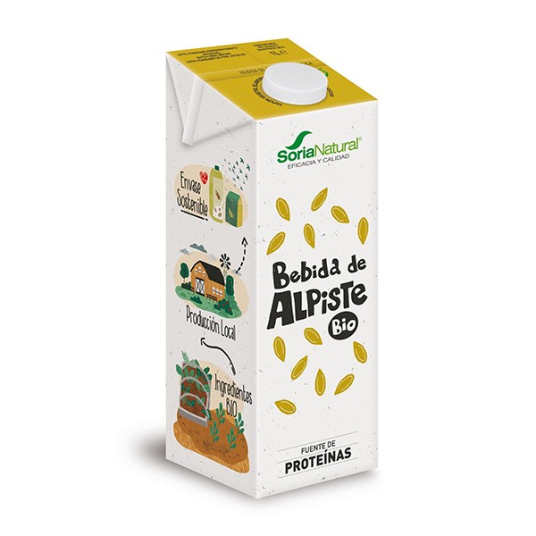 Bebida de alpiste bio 1L