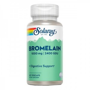 BROMELAINA 500 mg. 60 Caps.