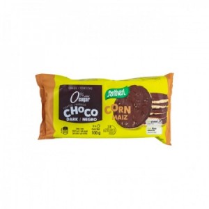 Tortitas de maíz con chocolate negro