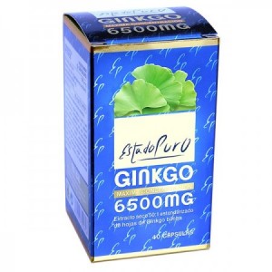 Ginkgo 6500 mg 40 cápsulas