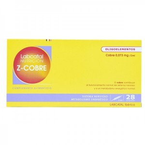 Labcatal 19 - Zinc y Cobre 28 ampollas