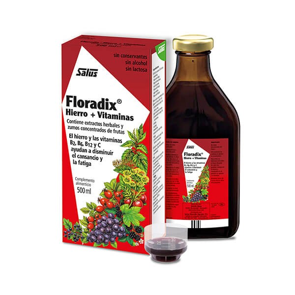 Floradix Hierro + Vitaminas 500 ml