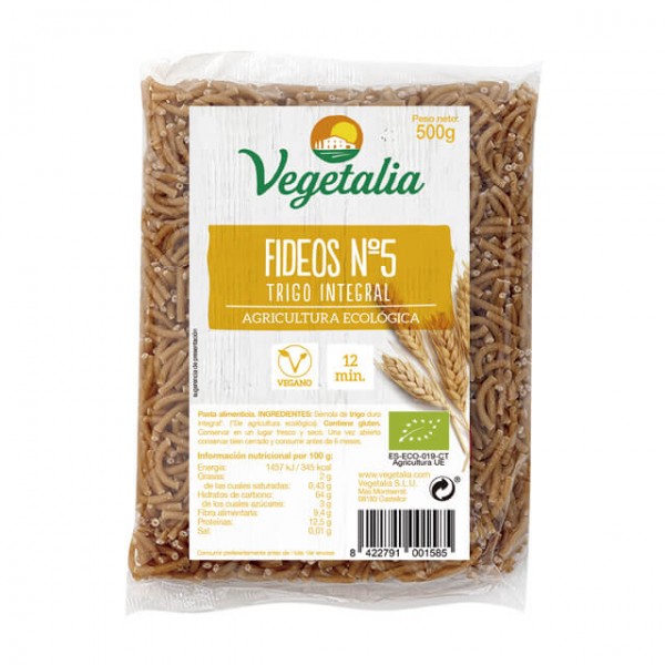 Fideo gordo integral Bio nº5 500 gr 