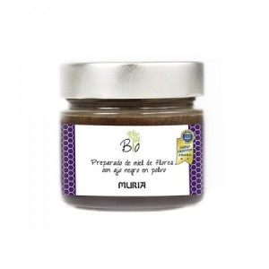Miel de bosque con ajo negro y acerola bio 250gr