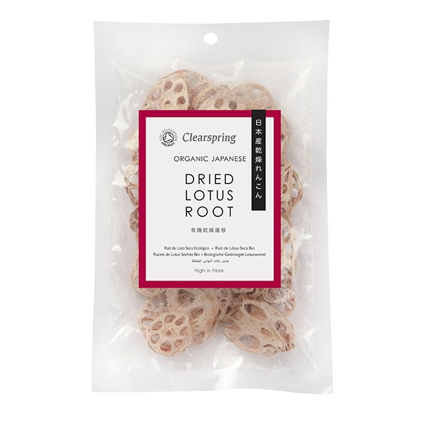 RAIZ DE LOTO DESECADA EN RODAJAS - 30 gr.