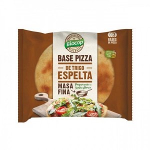 Bases de pizza de espelta masa fina 3 unidades
