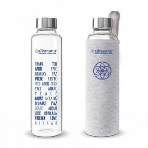 Botella Vidrio Borosilicato 500 Ml.