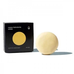 Crema hidratante sólida con aceite de albaricoque