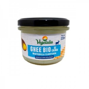 Ghee de cabra bio (mantequilla clarificada) 220ml