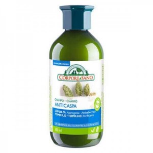 Champú anticaspa con lúpulo y tomillo 300+200ml