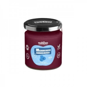 Mermelada extra de arándano sin azúcar bio 250gr