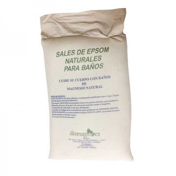 Sal de Epsom para baños 4kg