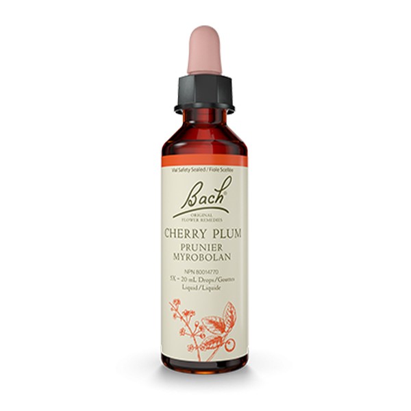 Flores de Bach 06 - Cherry Plum (Ceracifera) 20ml