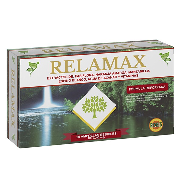 Relamax 20 ampollas