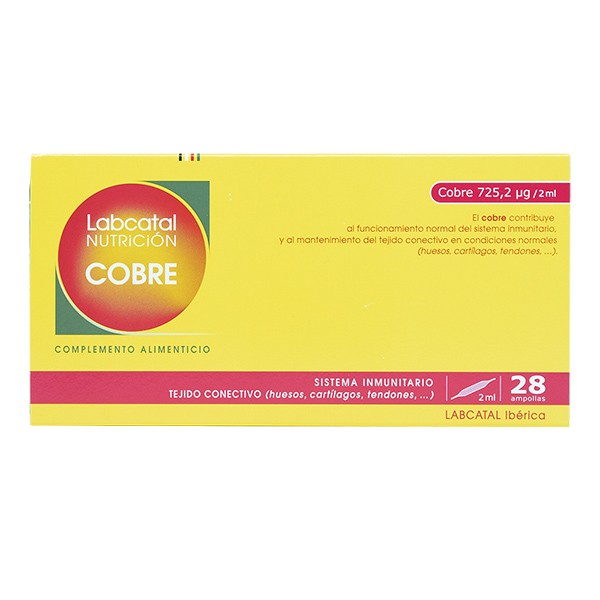 Labcatal 04 - Cobre 28 ampollas