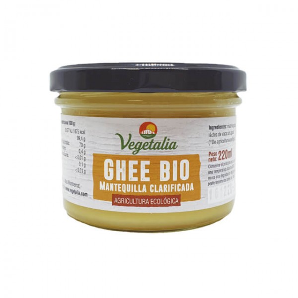 Mantequilla Clarificada Ghee Bio 220 ml