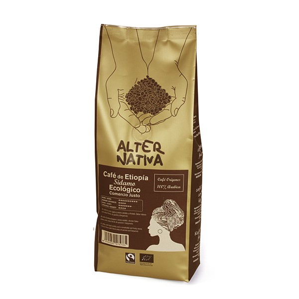 Café en grano de Etiopía bio 500gr