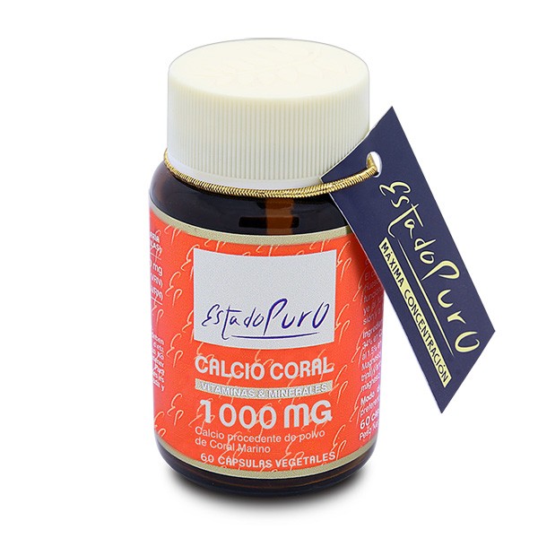 Calcio coral 1000mg 60 cápsulas
