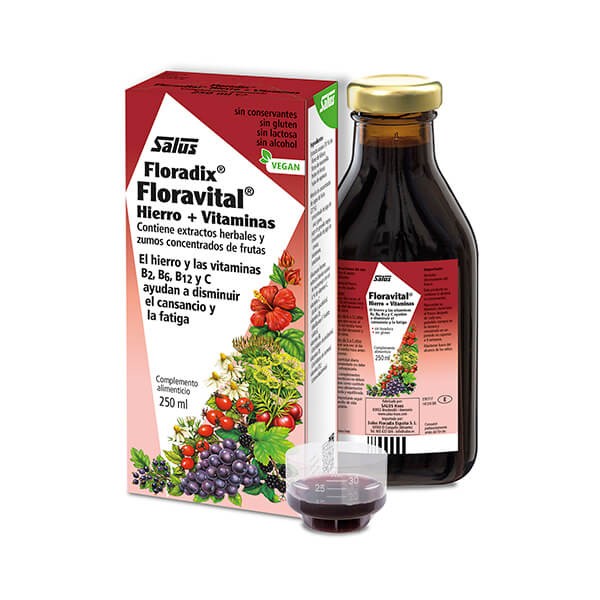 Floravital jarabe de hierro 250ml