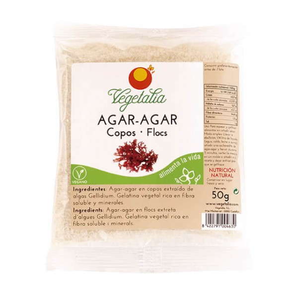 Agar Agar en copos 50 gr