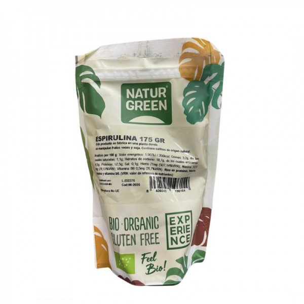 Espirulina en polvo bio 175gr