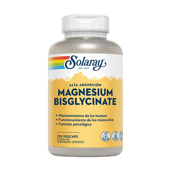 Glicinato de magnesio 350mg 120 cápsulas