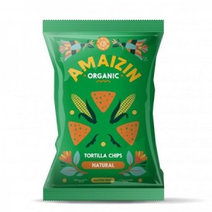 Nachos de maíz sabor natural bio