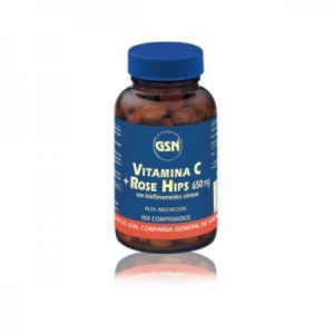 Vitamina C Rose Hips 100 comprimidos