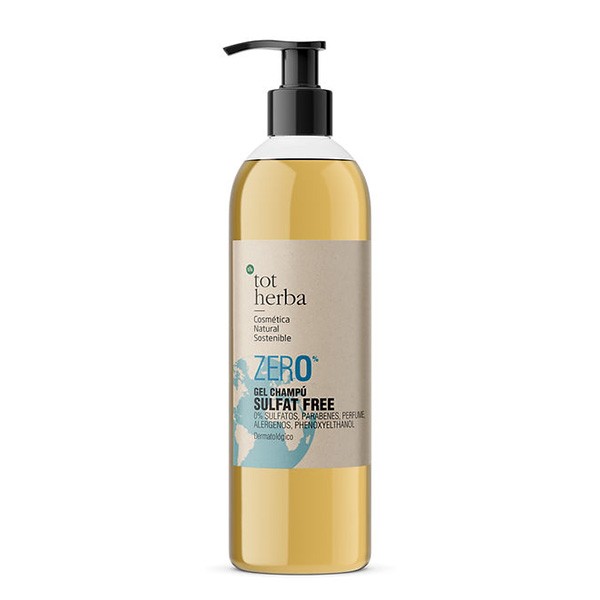 Gel y champú zero sin sulfatos 500ml