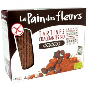 Tostadas de cacao bio 160 gr.