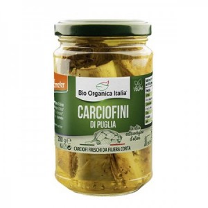 Alcachofas a la brasa en aceite bio 190gr
