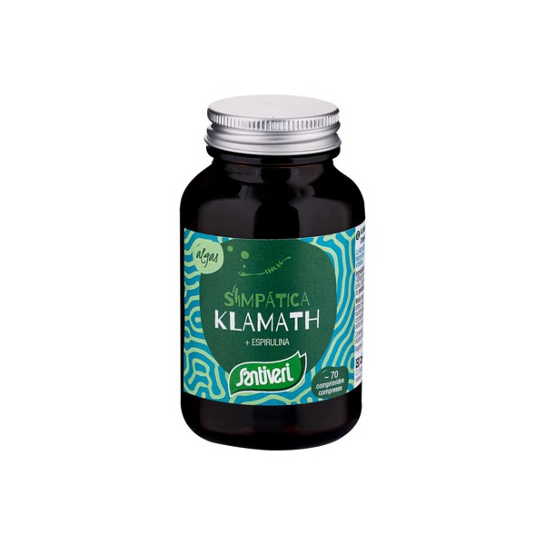 Alga klamath con Espirulina 70 comprimidos