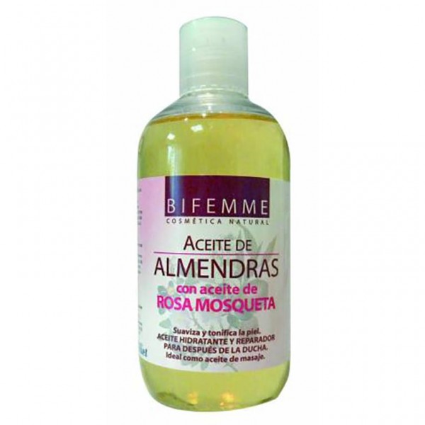Bifemme Aceite de almendras y rosa mosqueta 250ml