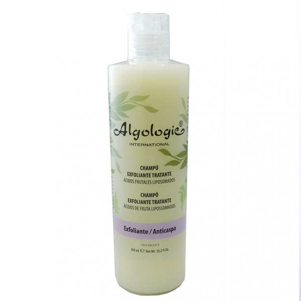 Champú exfoliante tratante anticaspa