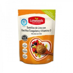 SEMILLAS MOLIDAS DE LINO CON PROBIOTICOS Y VITAMINA D 200 Grs.