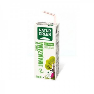 Zumo de manzana mini bio 200ml
