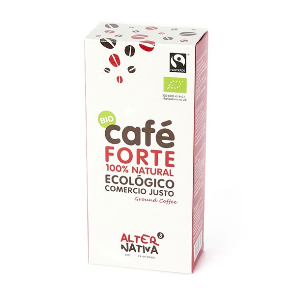 Café Forte molido Bio 250 gr