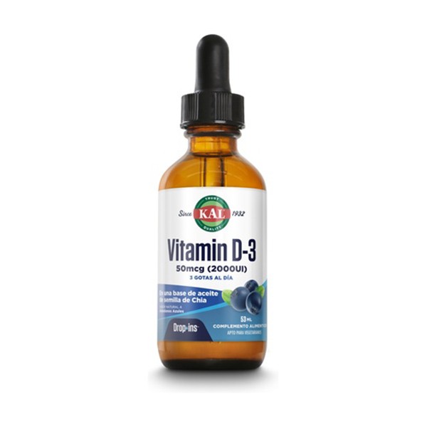 VITAMINA D3 2000 UI LÍQUIDA 53 Ml.