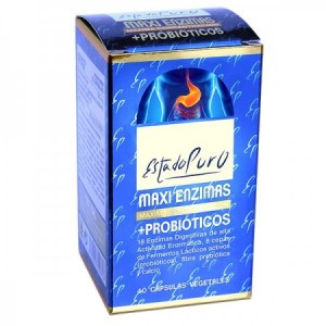 Maxi enzimas + probióticos 40 cápsulas